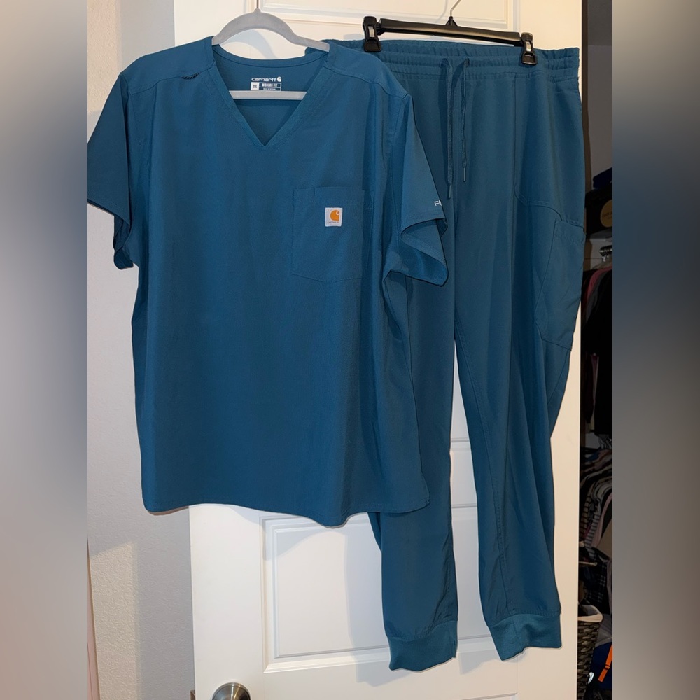 Carhartt XXL‎ Scrubs Set in Teal